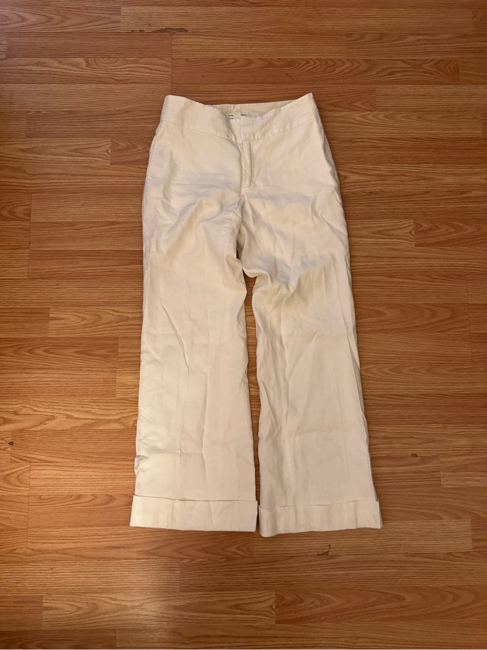 Banana Republic Stretch Pants in Cream-White